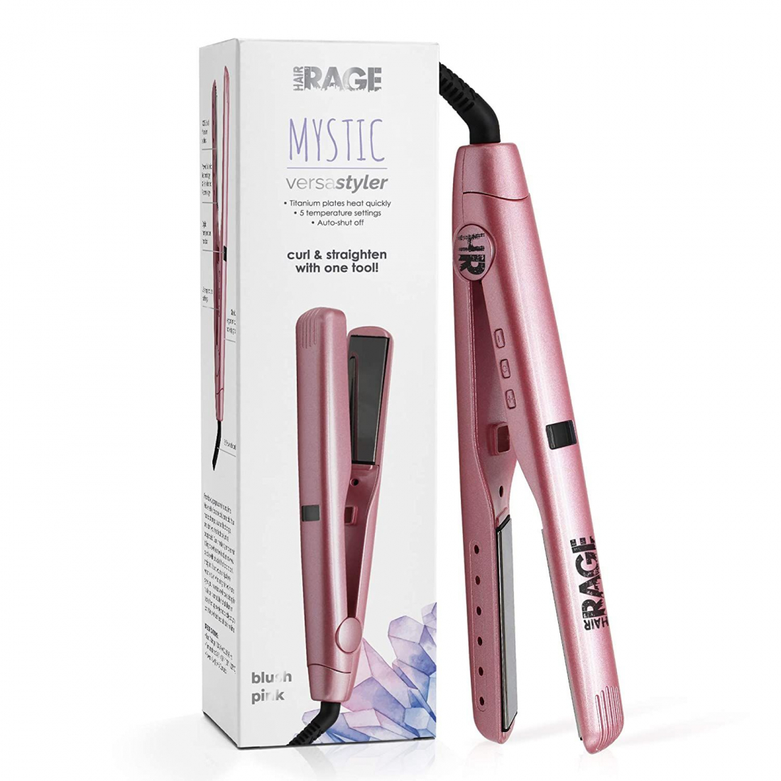 'Versa Styler' Hair Straightener - Blush Pink 3 cm
