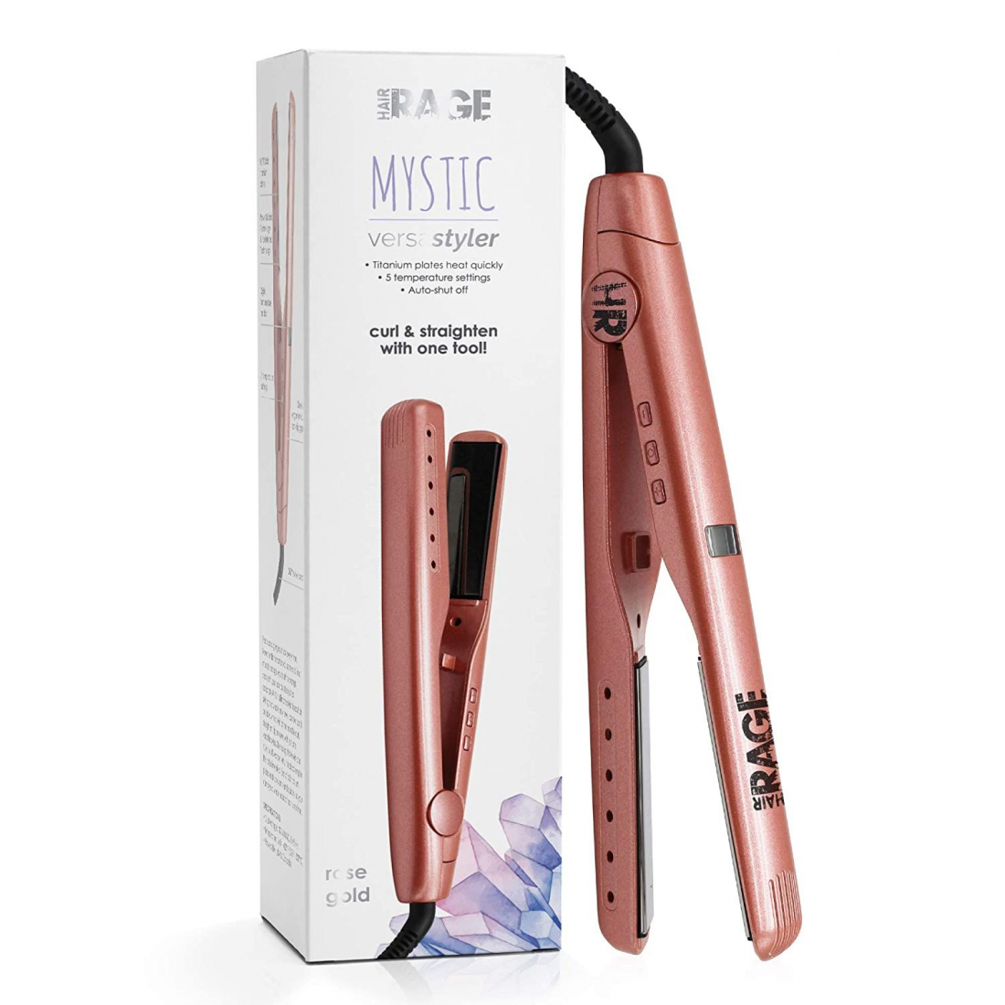 Lisseur de cheveux 'Versa Styler' - Rose Gold 3 cm