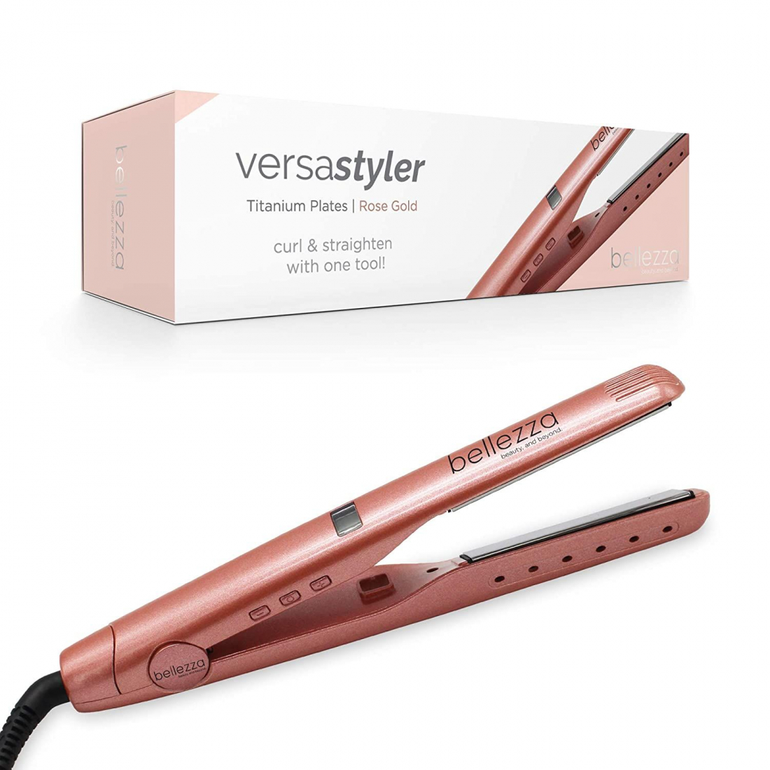 Lisseur de cheveux 'Versa Styler' - Rose Gold 3 cm