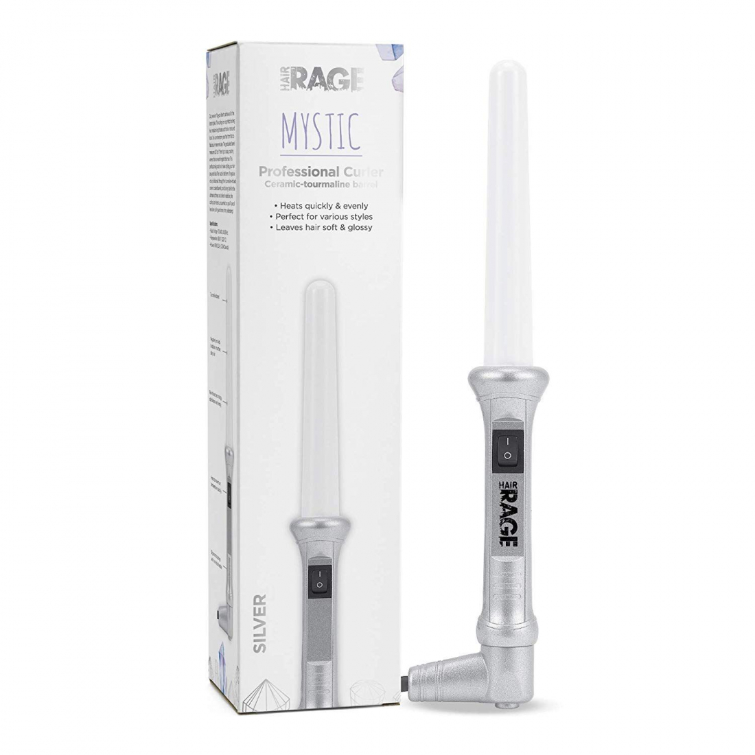 Fer à friser 'Graduated' - Silver 3 cm