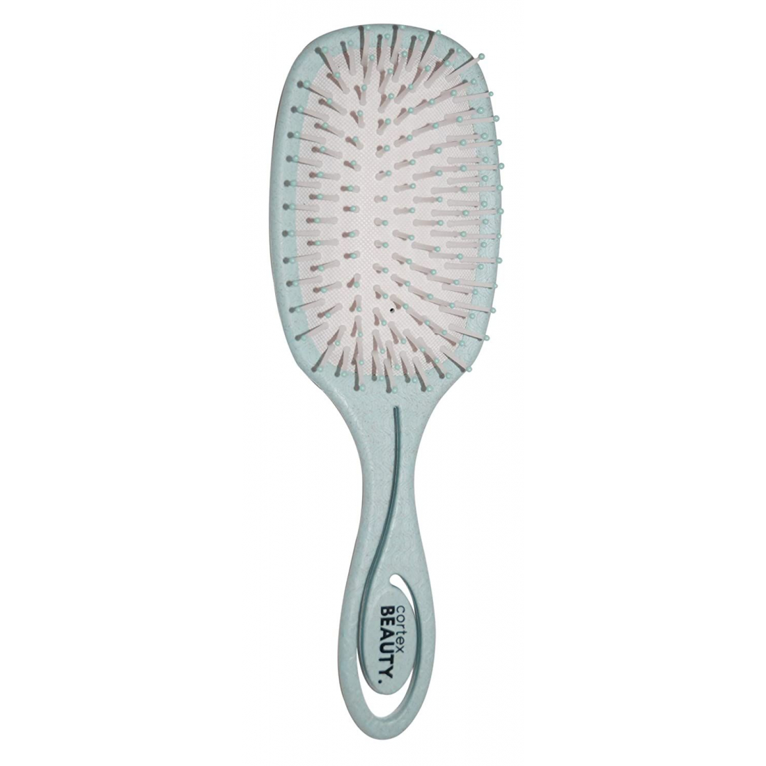 'Wheat Straw' Hair Brush - Light Blue