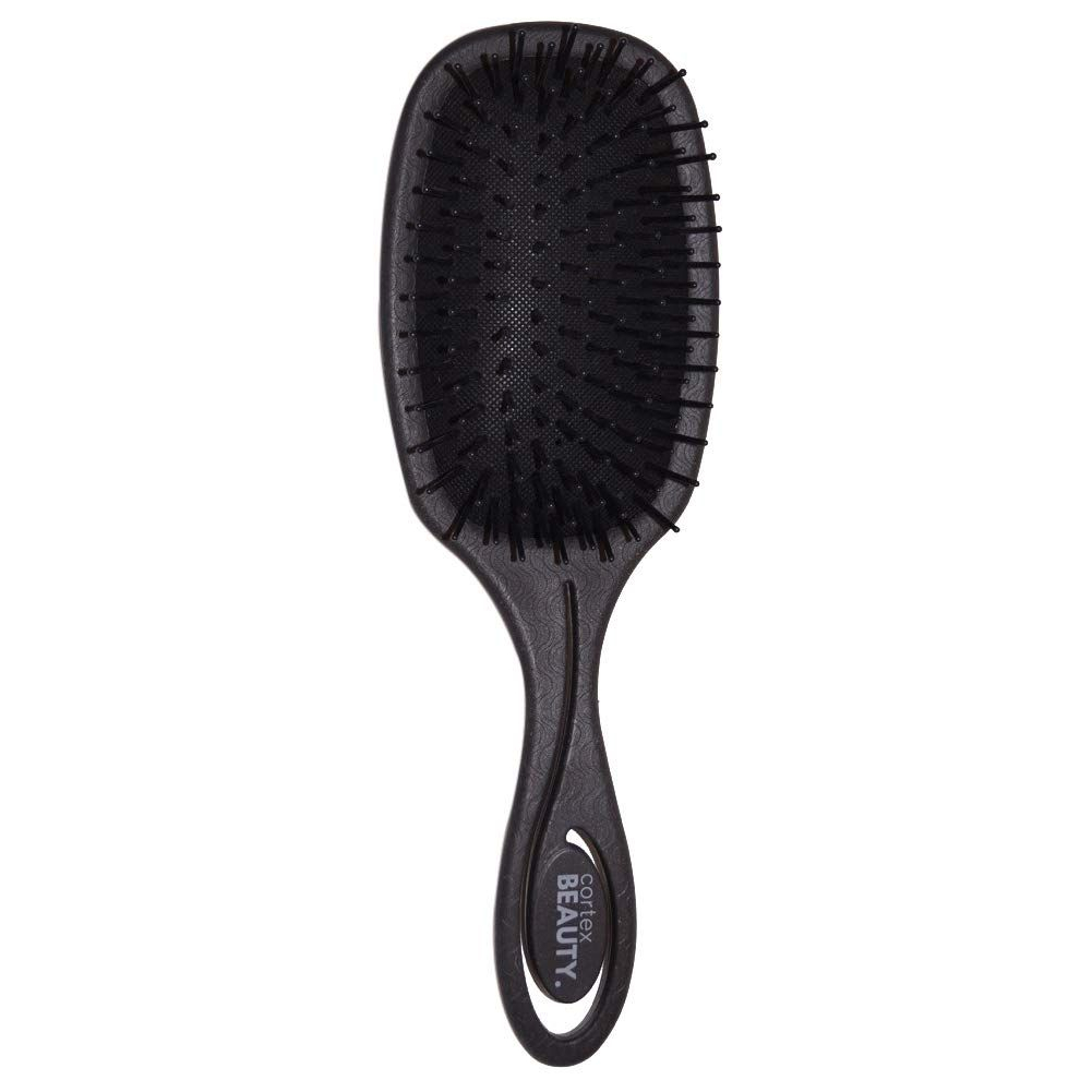 'Wheat Straw' Hair Brush - Black