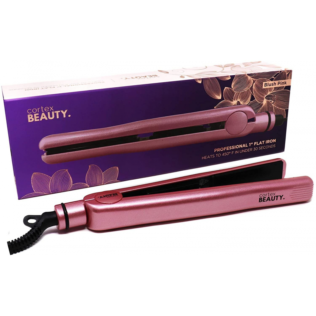 'Solo' Hair Straightener - Blush Pink 3 cm