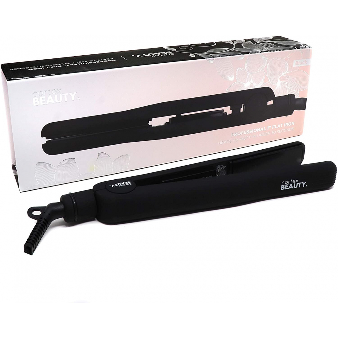 'Solo' Hair Straightener - Black 3 cm