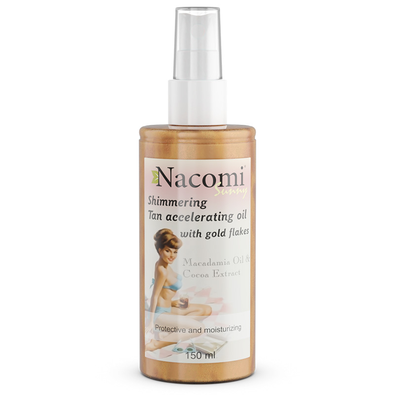 Huile Bronzante 'Gold Flakes' - 150 ml