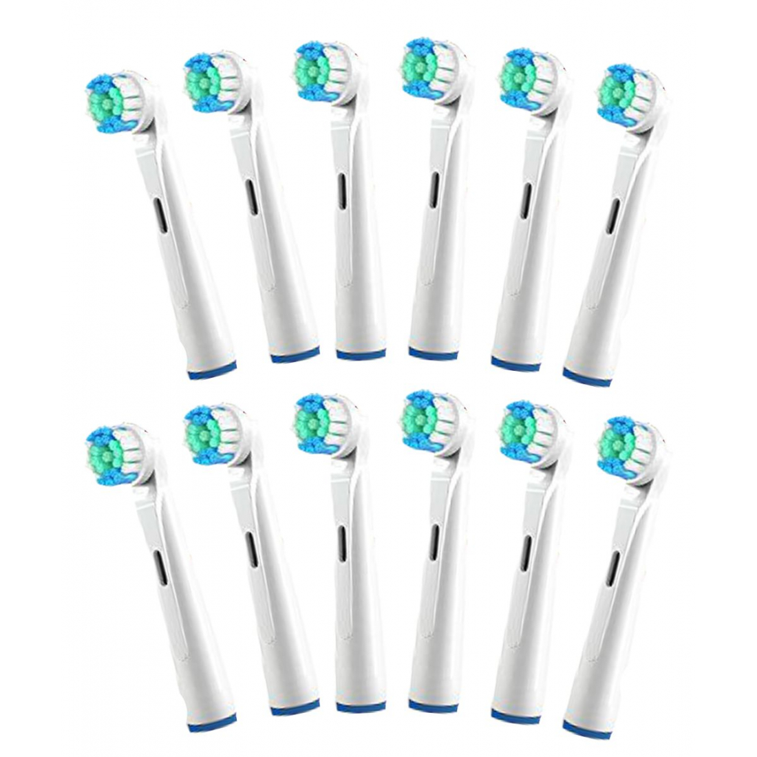 'Oral-B Compatible - Sensitive Action' Toothbrush Head Set - 12 Pieces