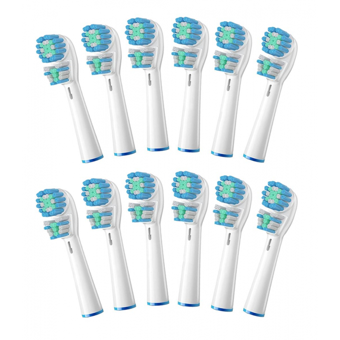 Set de tête de brosse à dents 'Oral-B Compatible - Double Action' - 12 Pièces