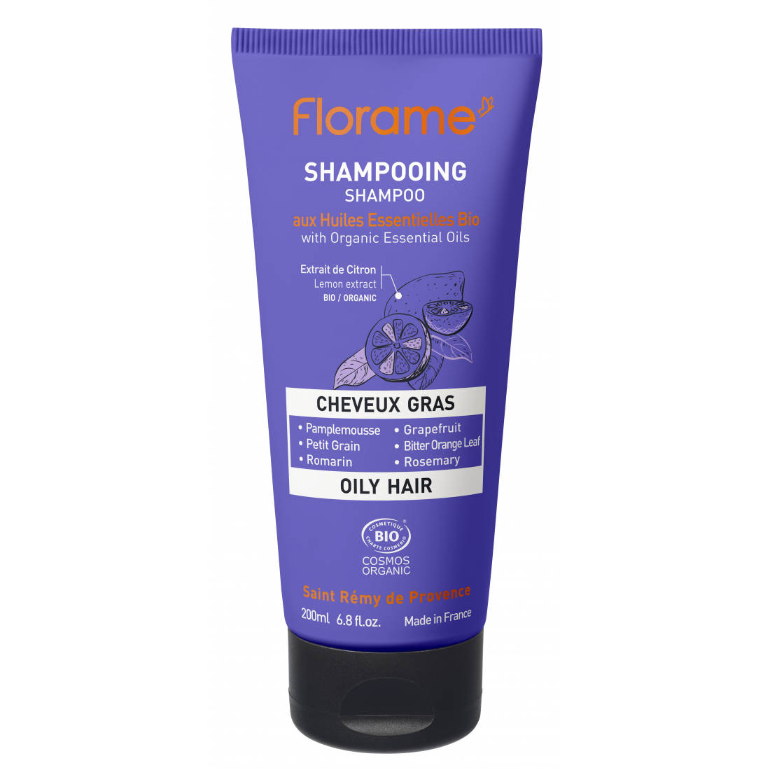 'Cheveux Gras' Shampoo - 200 ml