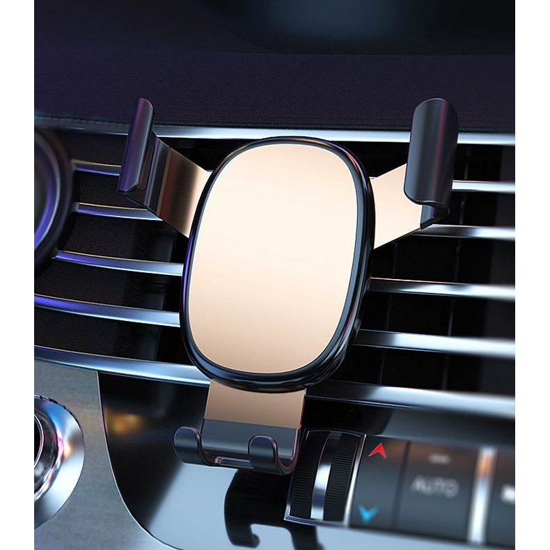 360° Rotating Car Air Vent Mount - Gold