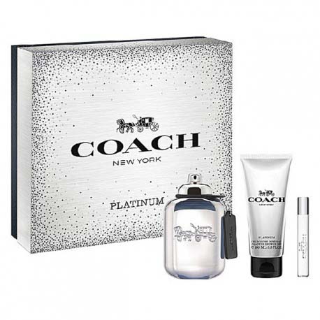 'Platinum' Coffret de parfum - 3 Pièces
