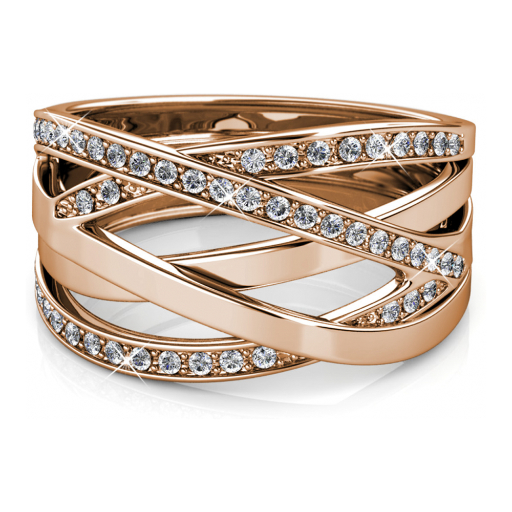 Bague 'Criss Cross' pour Femmes