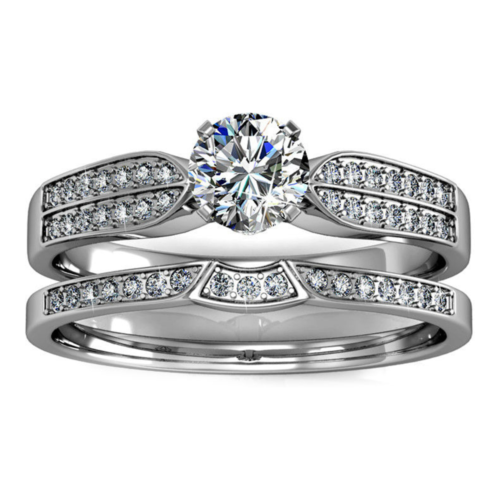 Bague 'Empress' pour Femmes - 2 Pièces