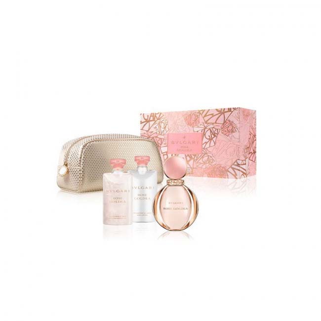 'Rose Goldea' Coffret de parfum - 4 Pièces