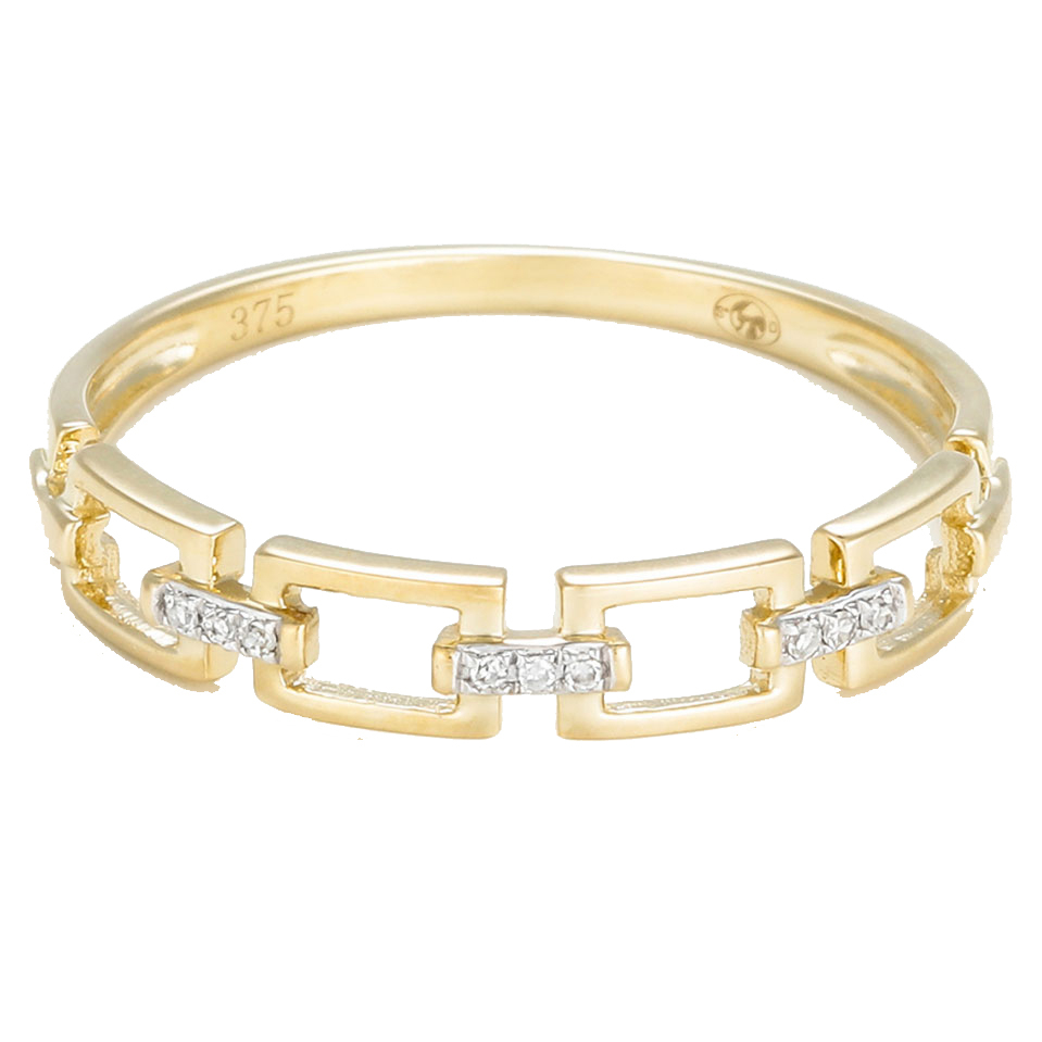 Bague 'Maillage' pour Femmes