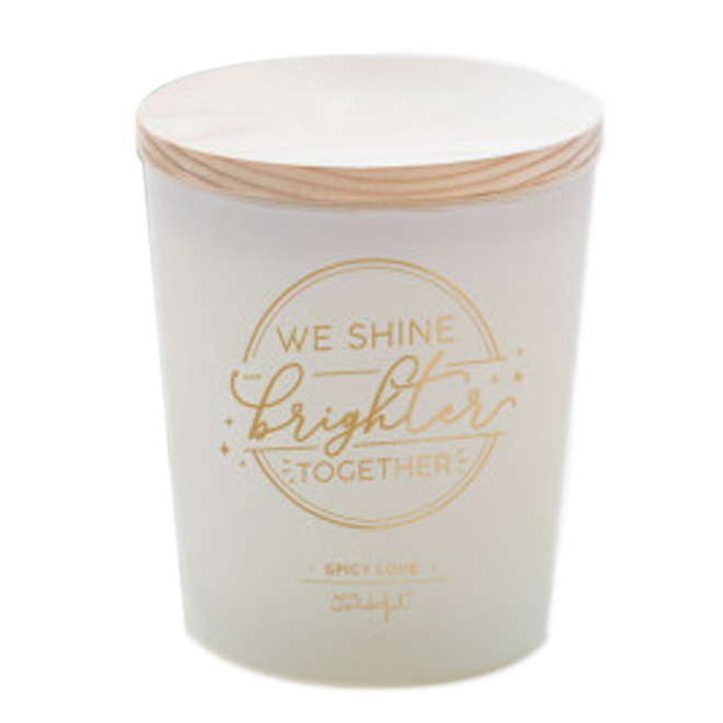 'We Shine Brighter Together' Scented Candle - 