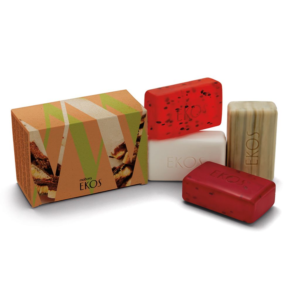 'EKOS' Bar Soap - 4 Pieces