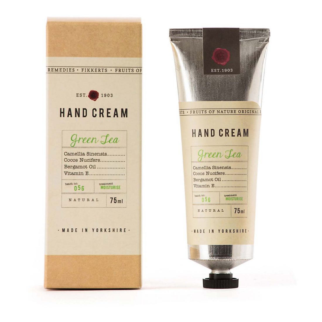 'Green Tea' Hand Cream - 75 ml
