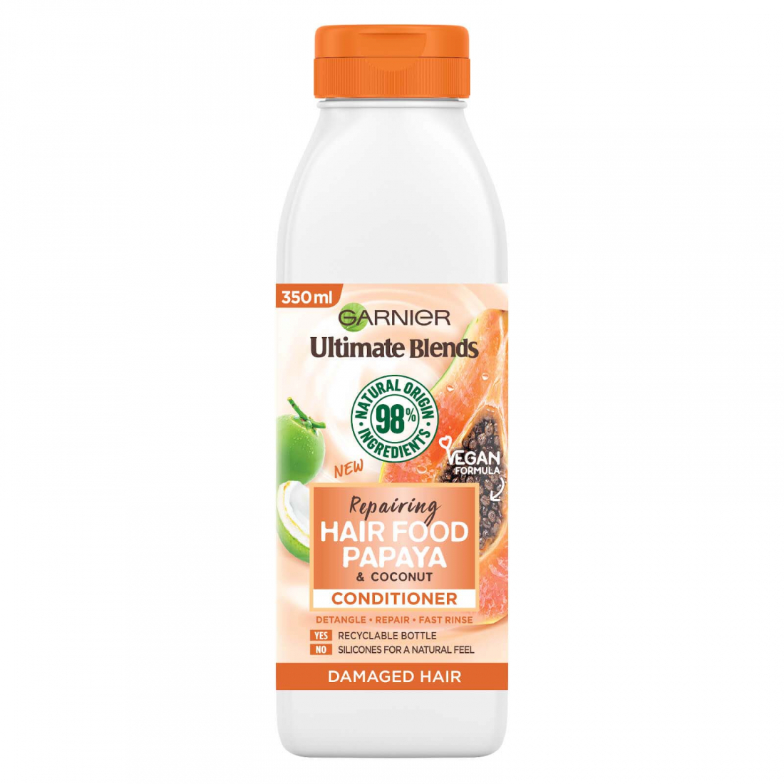 Après-shampoing 'Fructis Hair Food Papaya Repairing' - 350 ml