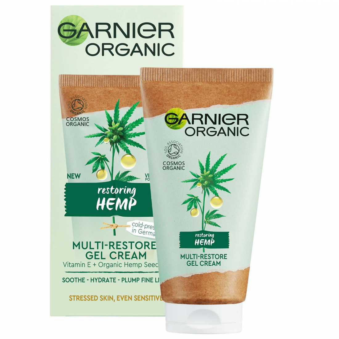 'Organic Hemp Multi-Restore' Gel Cream - 50 ml