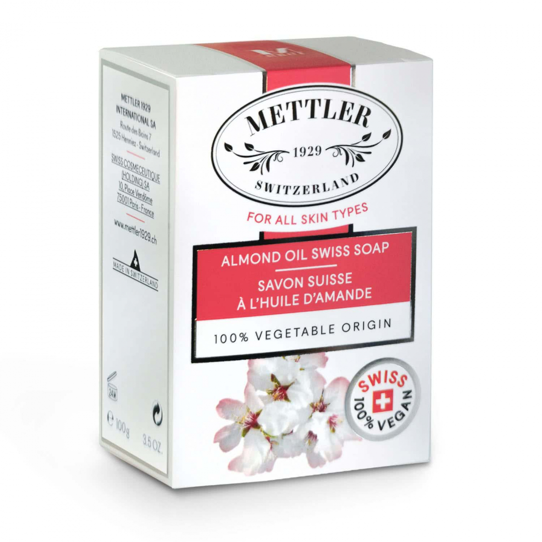 'Almond Oil Swiss Soap' - 100 g