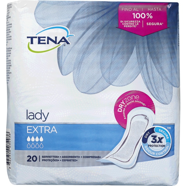 Cotons démaquillants 'Incontinence Extra' - 20 Pièces