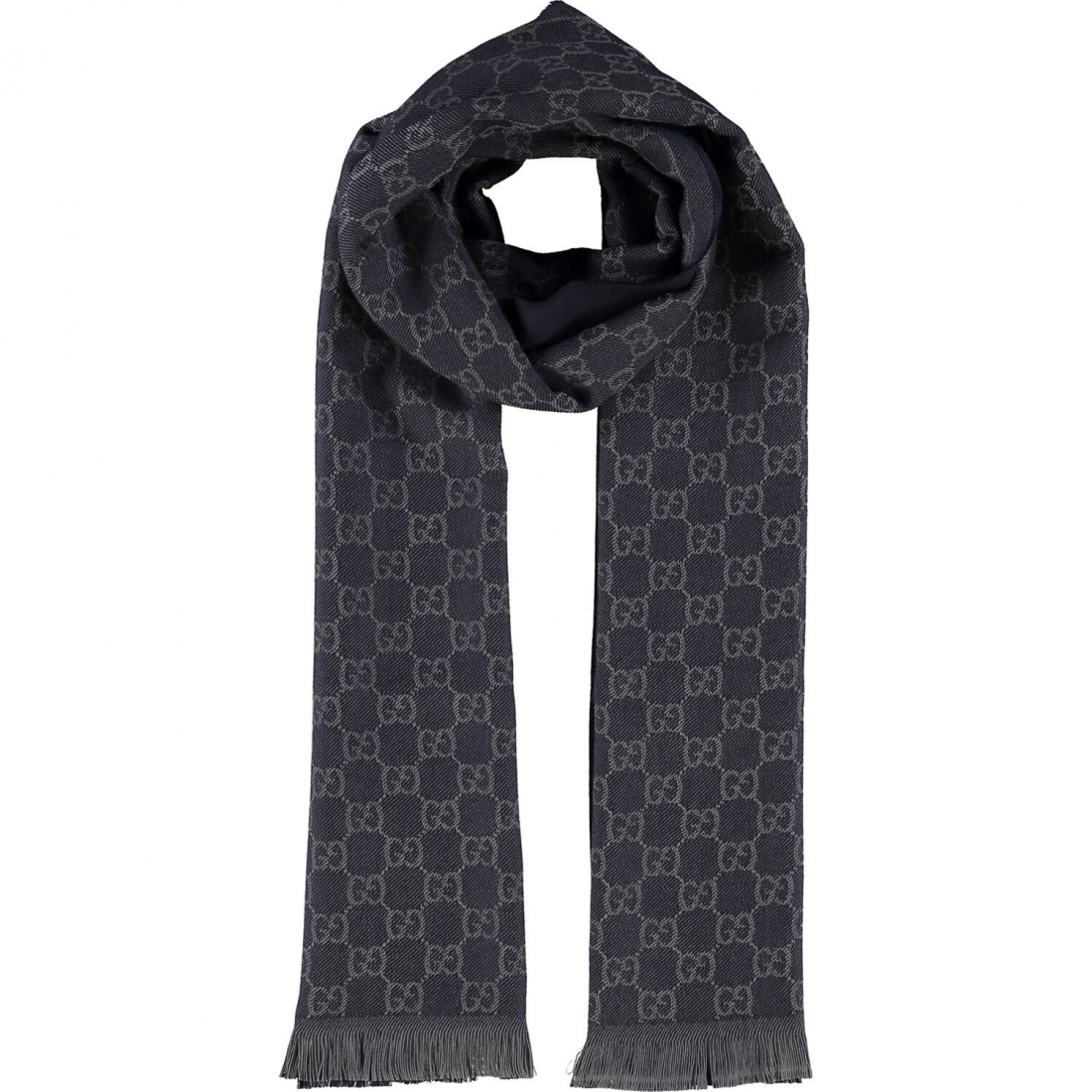 Écharpe en laine 'Monogram' pour Hommes