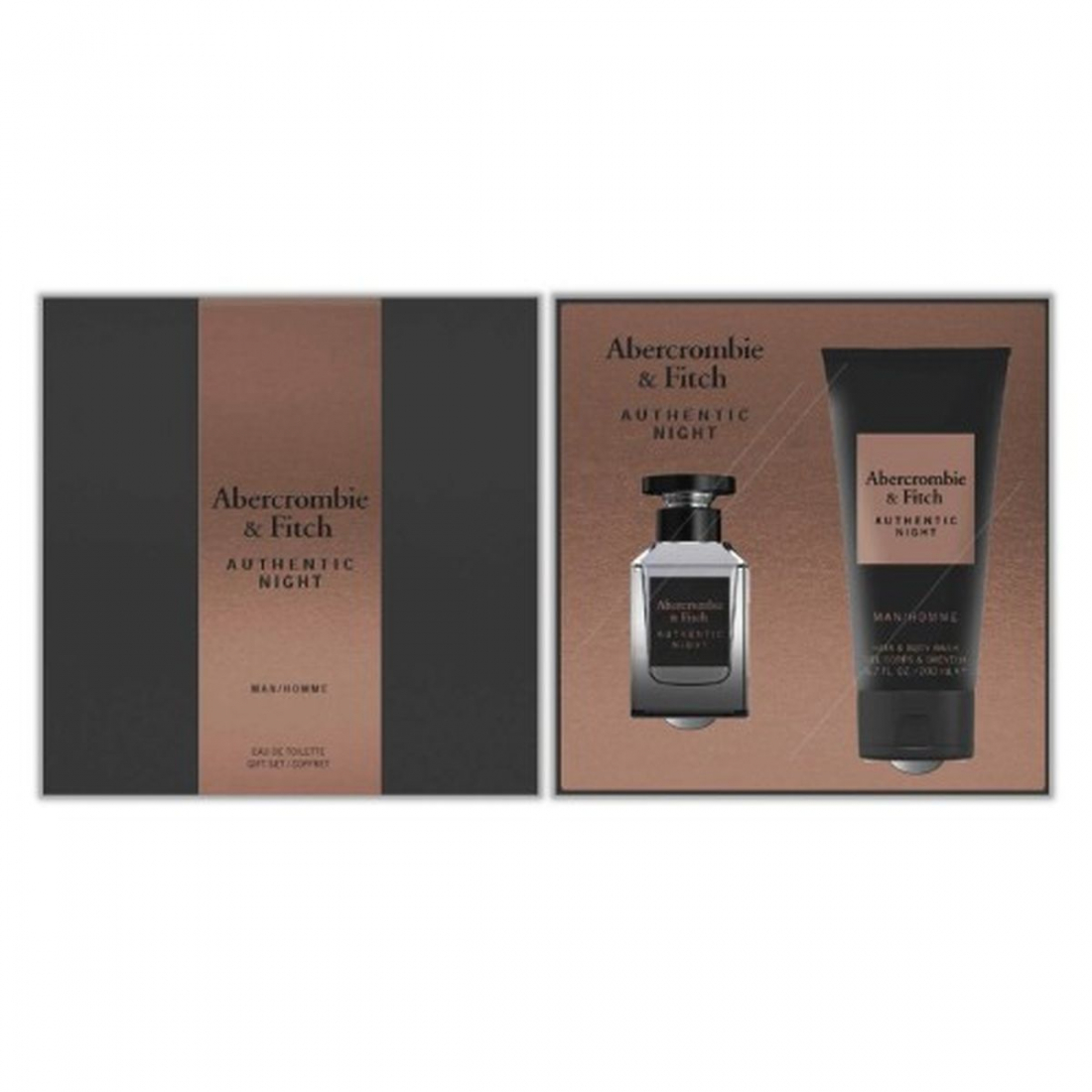 'Authentic Night' Coffret de parfum - 2 Pièces