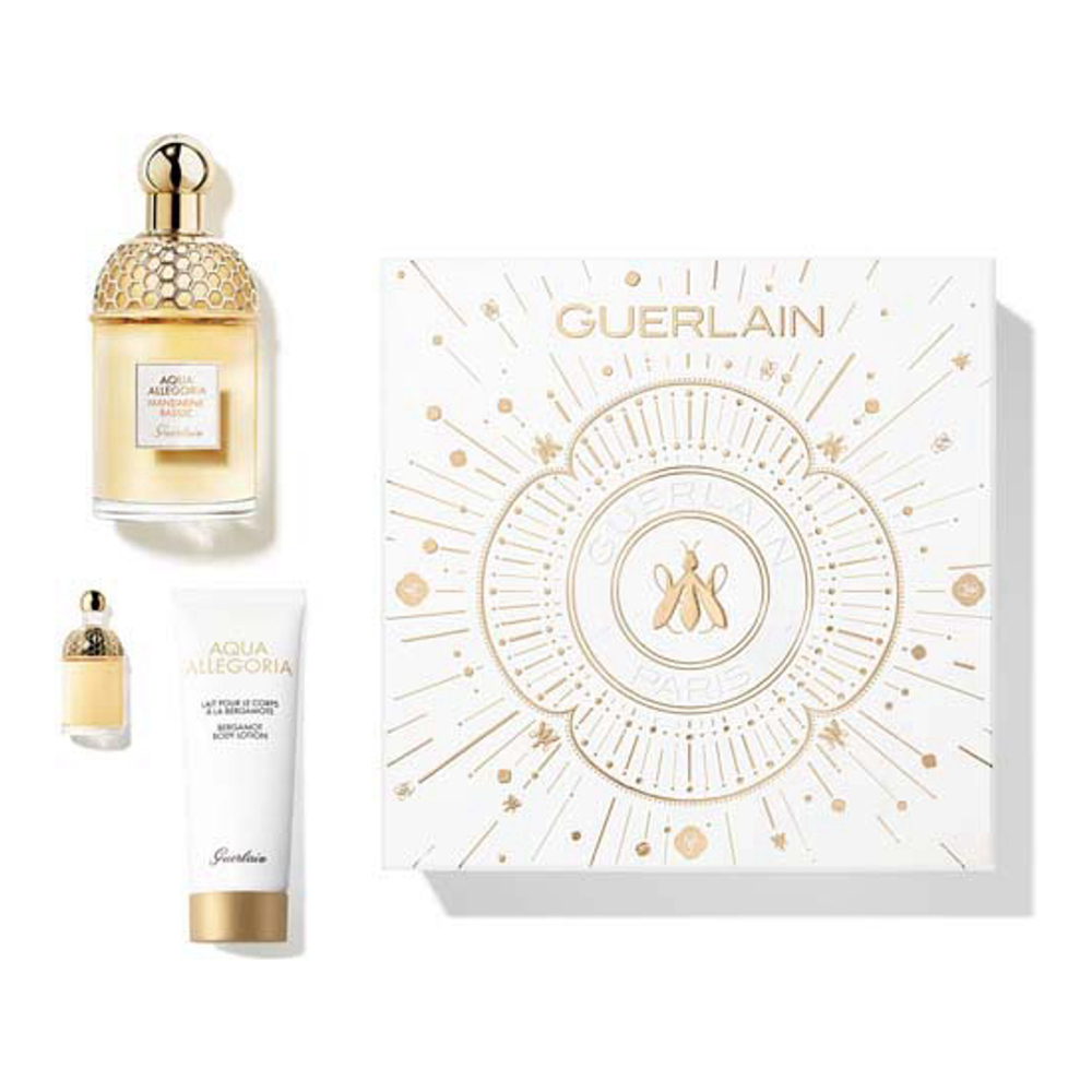 Coffret de parfum 'Aqua Allegoria Mandarine Basilic' - 3 Pièces