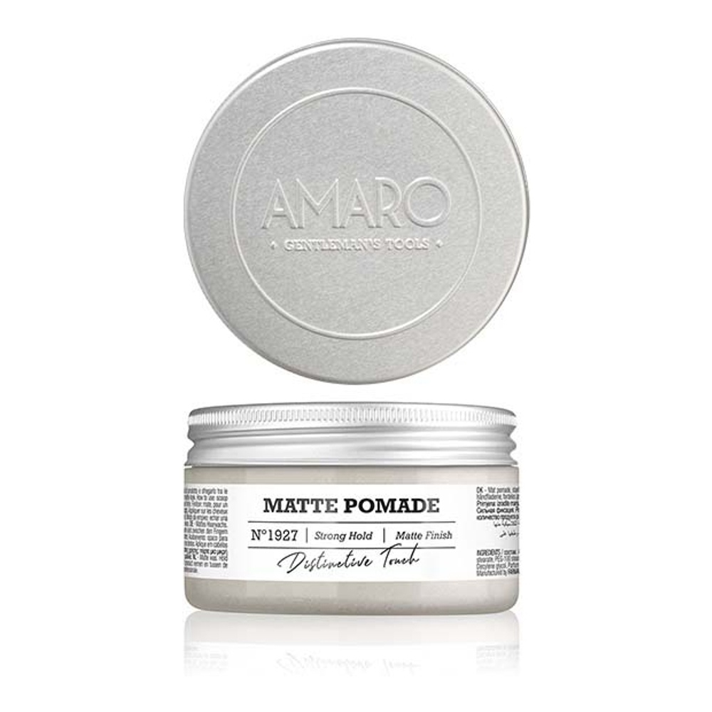 Pomade de coiffure 'Amaro' - Nº1927 Strong Hold/Matte Finish 100 ml