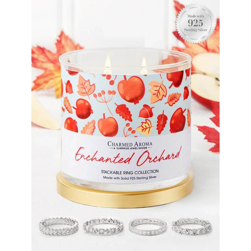 Set de bougies 'Enchanted Orchard' pour Femmes - 500 g