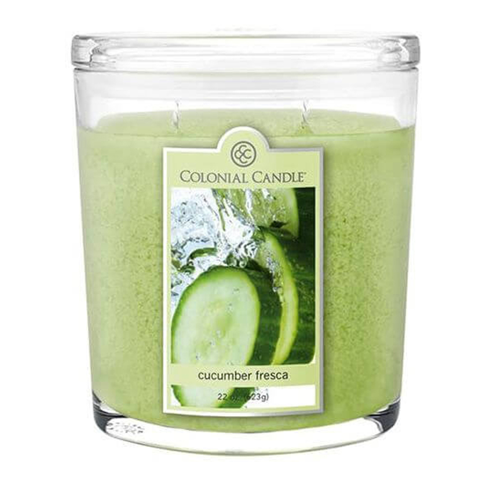 'Colonial Ovals' Scented Candle - Cucumber Fresca 623 g