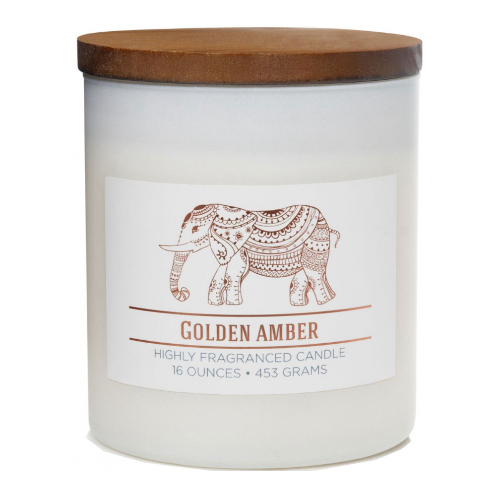 'Wellness Collection' Duftende Kerze - Golden Amber 453 g