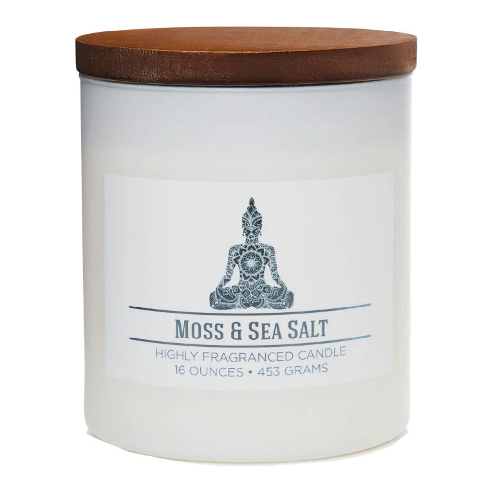 Bougie parfumée 'Wellness Collection' - Mousse et sel de mer 453 g