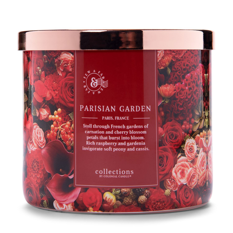 'Parisian Garden' Scented Candle - 411 g
