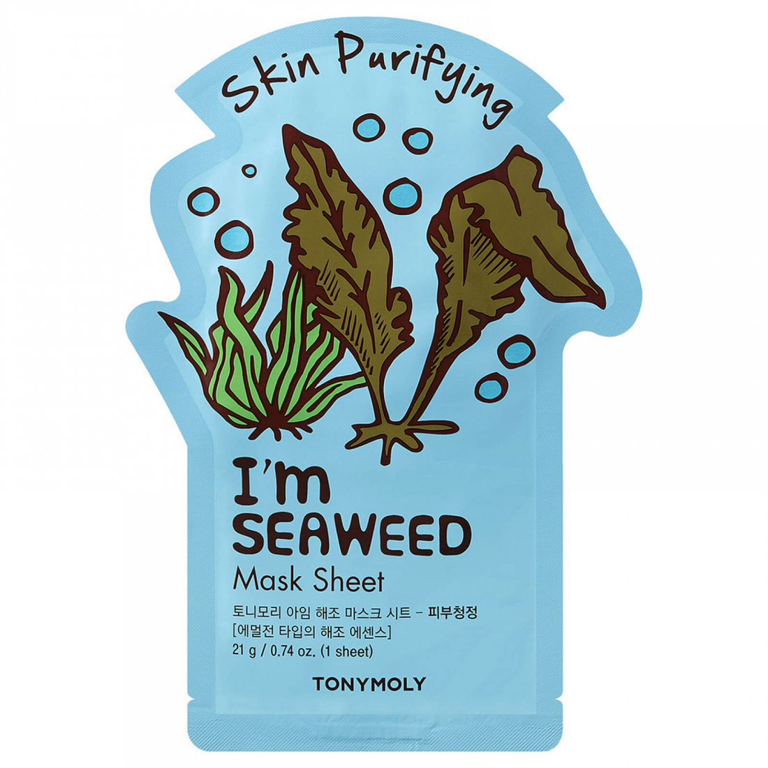 'I'M Real Seaweeds' Face Tissue Mask - 21 g
