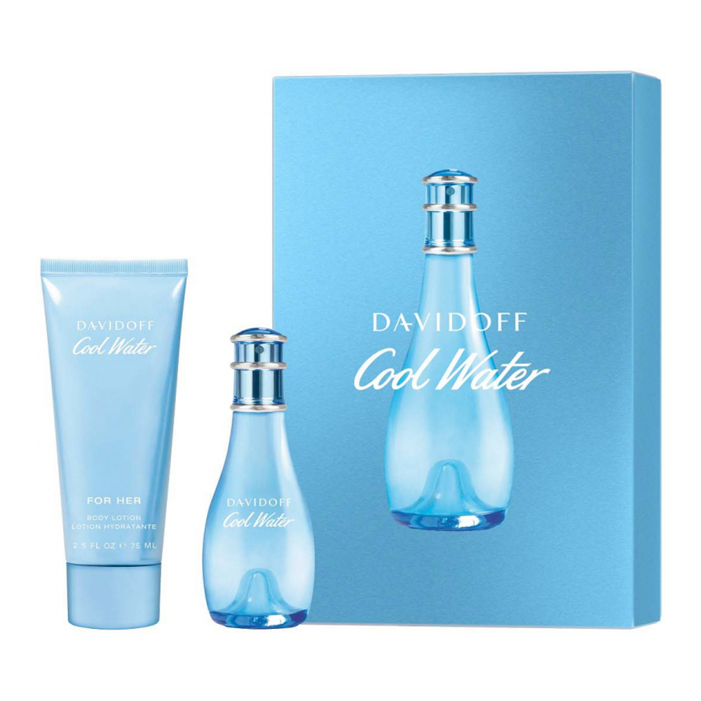'Cool Water Woman' Coffret de parfum - 2 Pièces