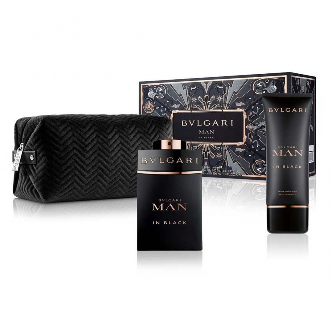 'Man In Black' Perfume Set - 3 Pieces