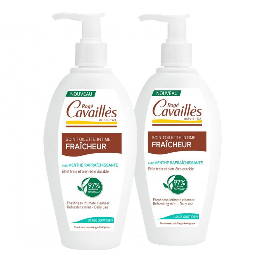 'Fraîcheur' Intimate Cleansing Gel - 250 ml, 2 Pieces