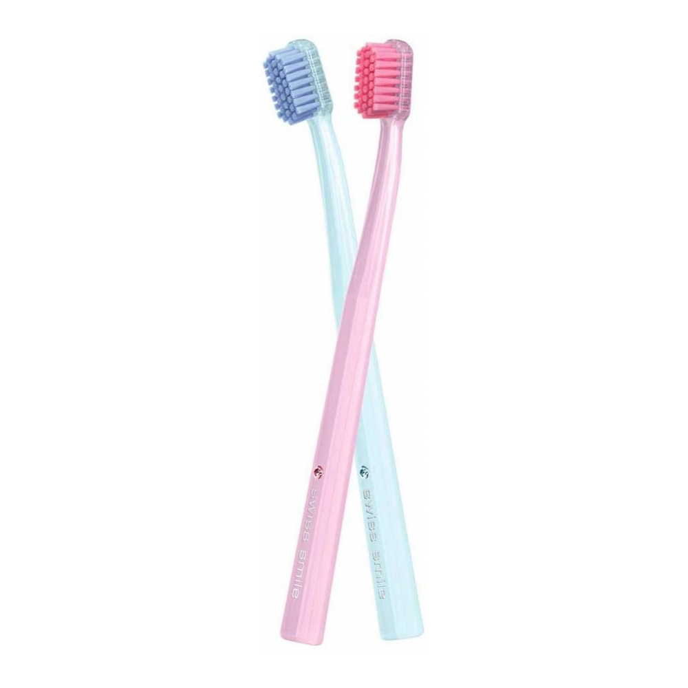 'Diamong Glow' Toothbrush Set - 2 Pieces