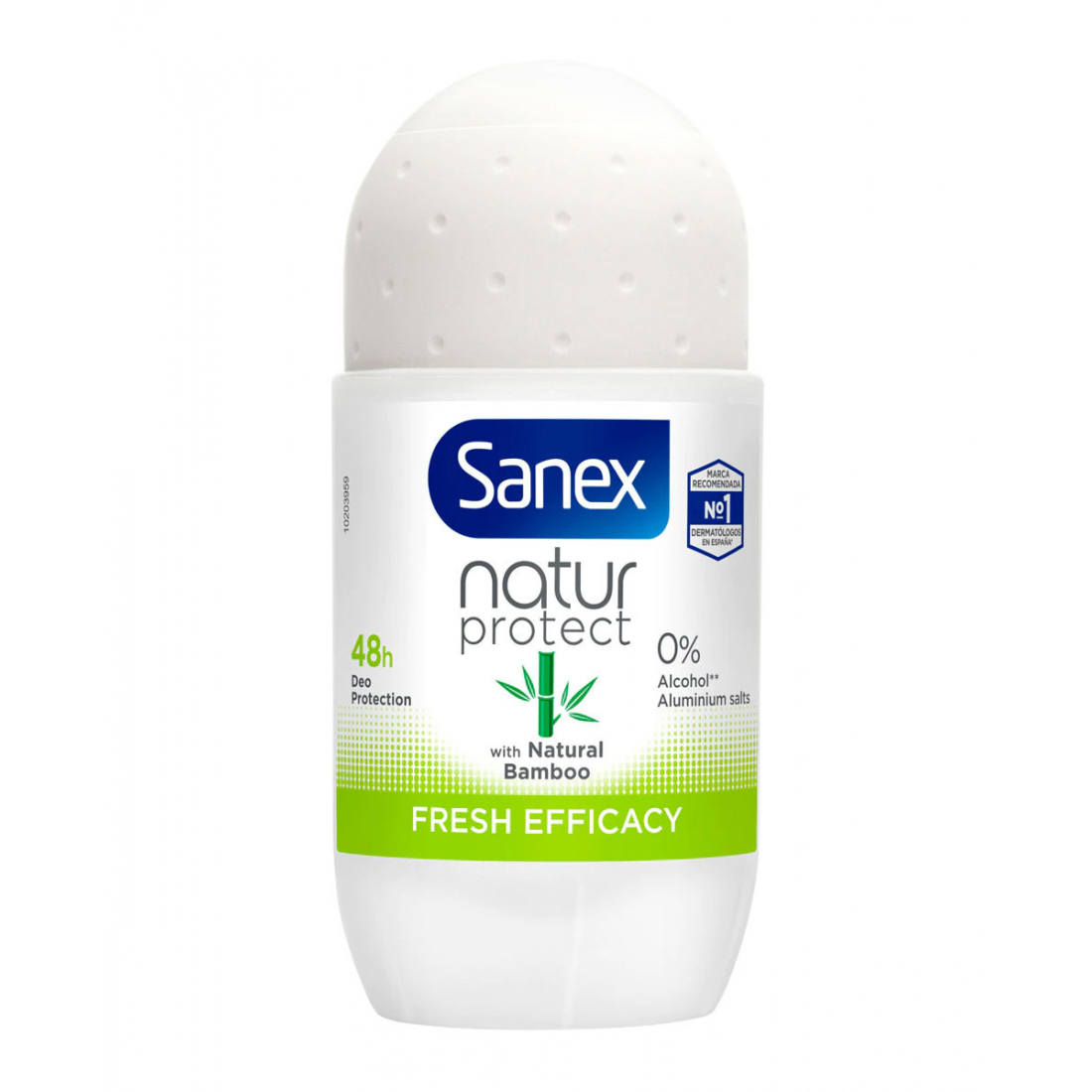 'Nature Protect 0% Freshness Efficiency Bamboo' Roll-on Deodorant - Frischer Bambus 50 ml