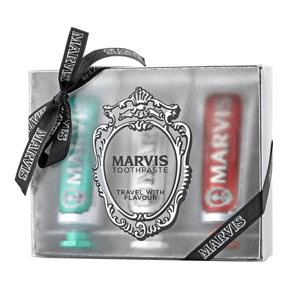 'Travel With Flavour' Toothpaste Set - 25 ml, 3 Pieces