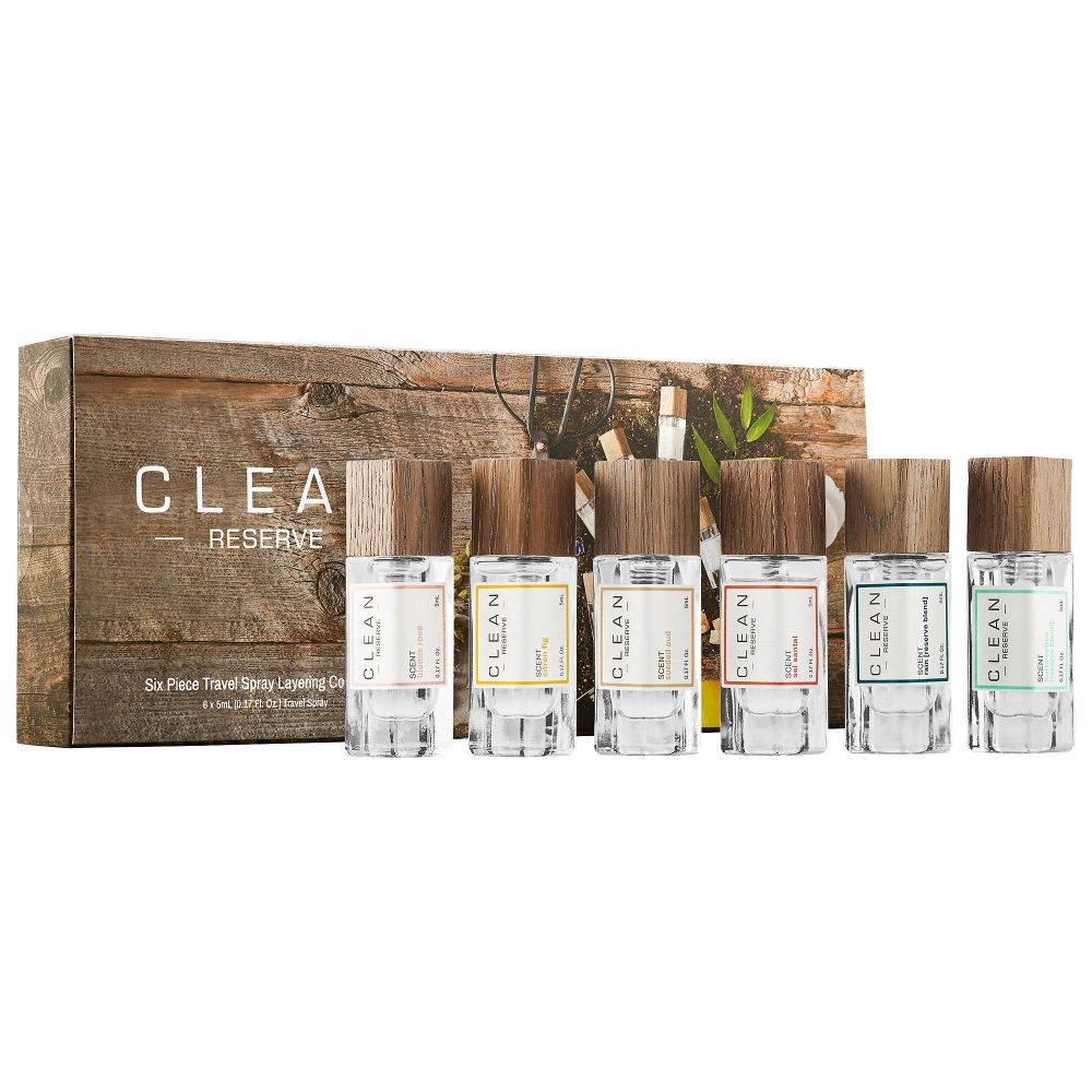 'Clean Reserve Layering Collection' Coffret de parfum - 6 Pièces