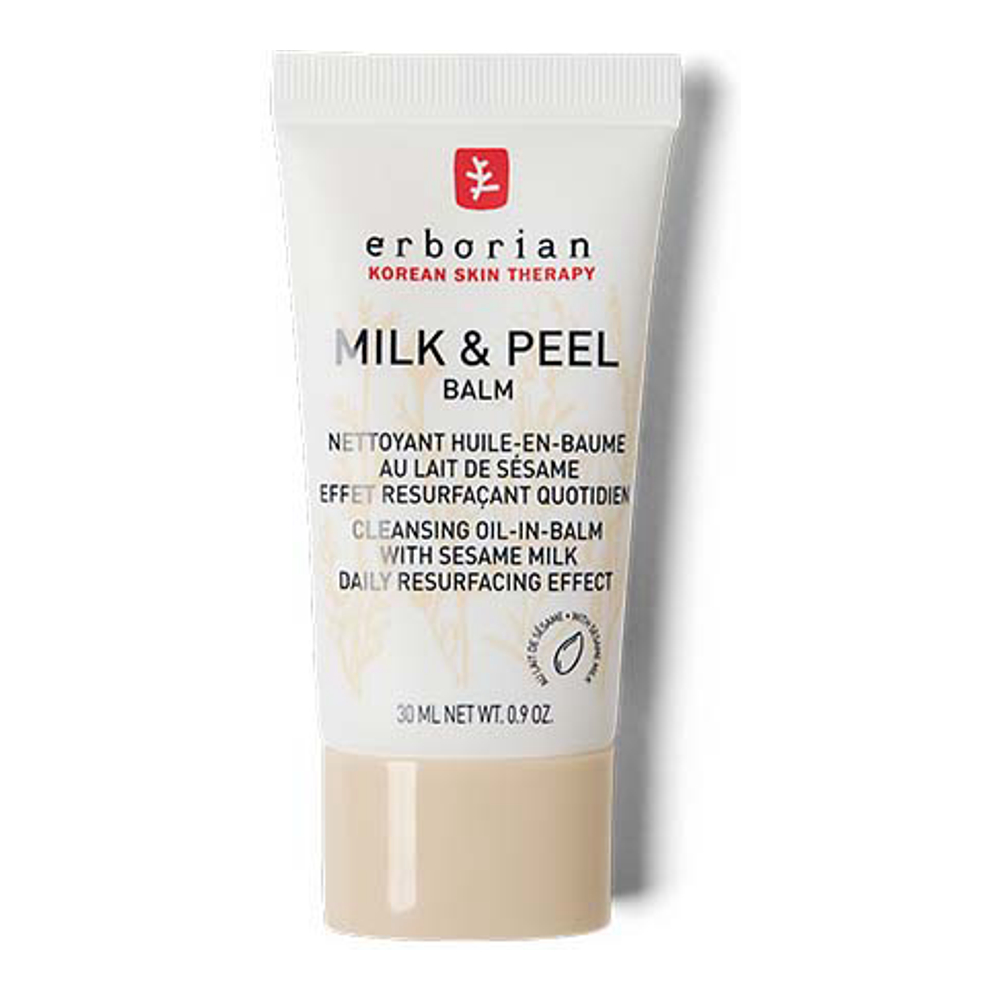Nettoyant baume dans l'huile 'Milk & Peel' - 30 ml