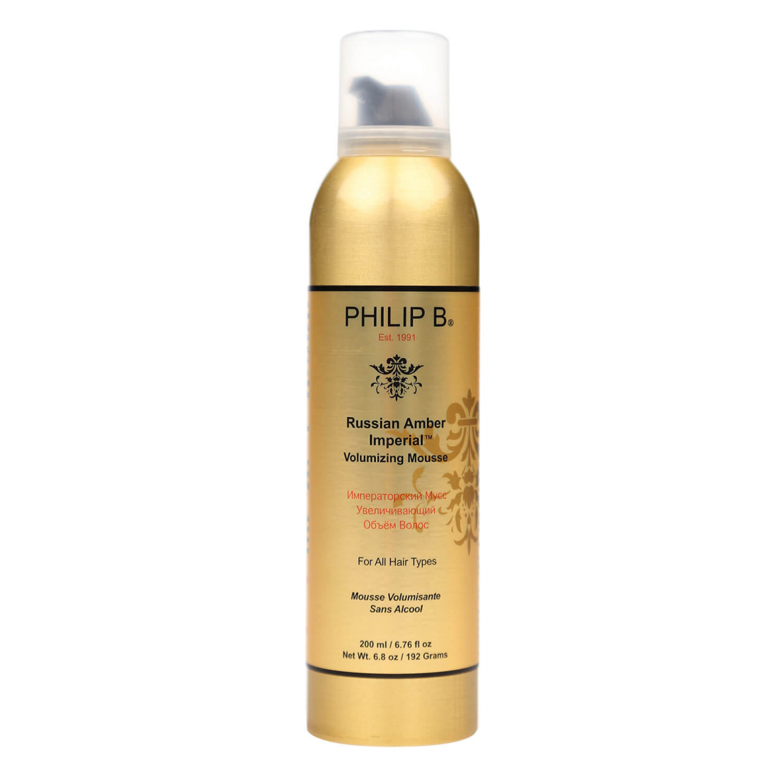 Mousse pour cheveux 'Russian Amber Imperial Volumizing' - 200 ml