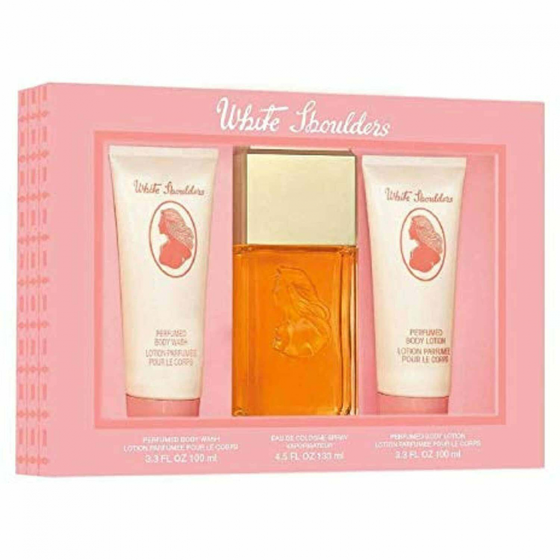 'White Shoulders' Perfume Set - 3 Pieces