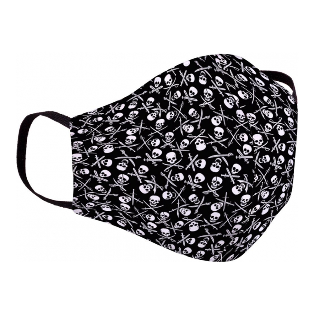 Masque de protection 'Doodle' - Black Pirate