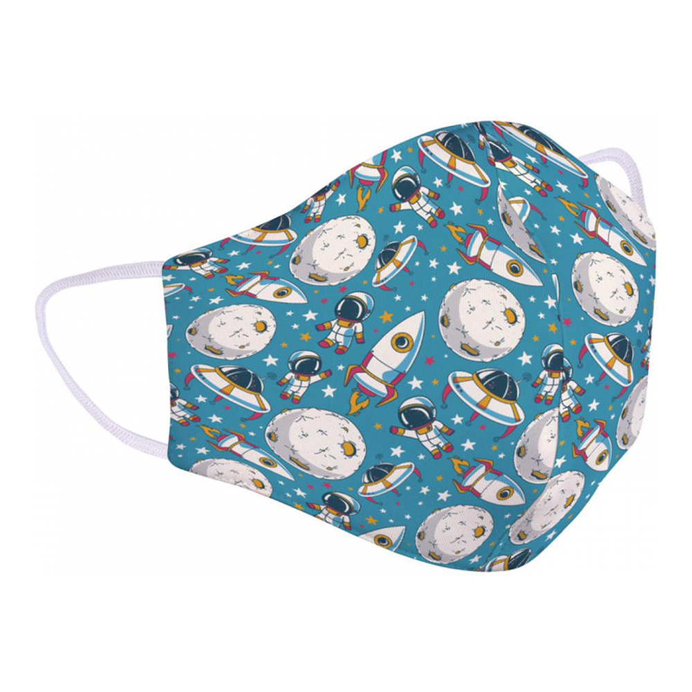 'Kids Doodle' Protective Mask - Spaceship