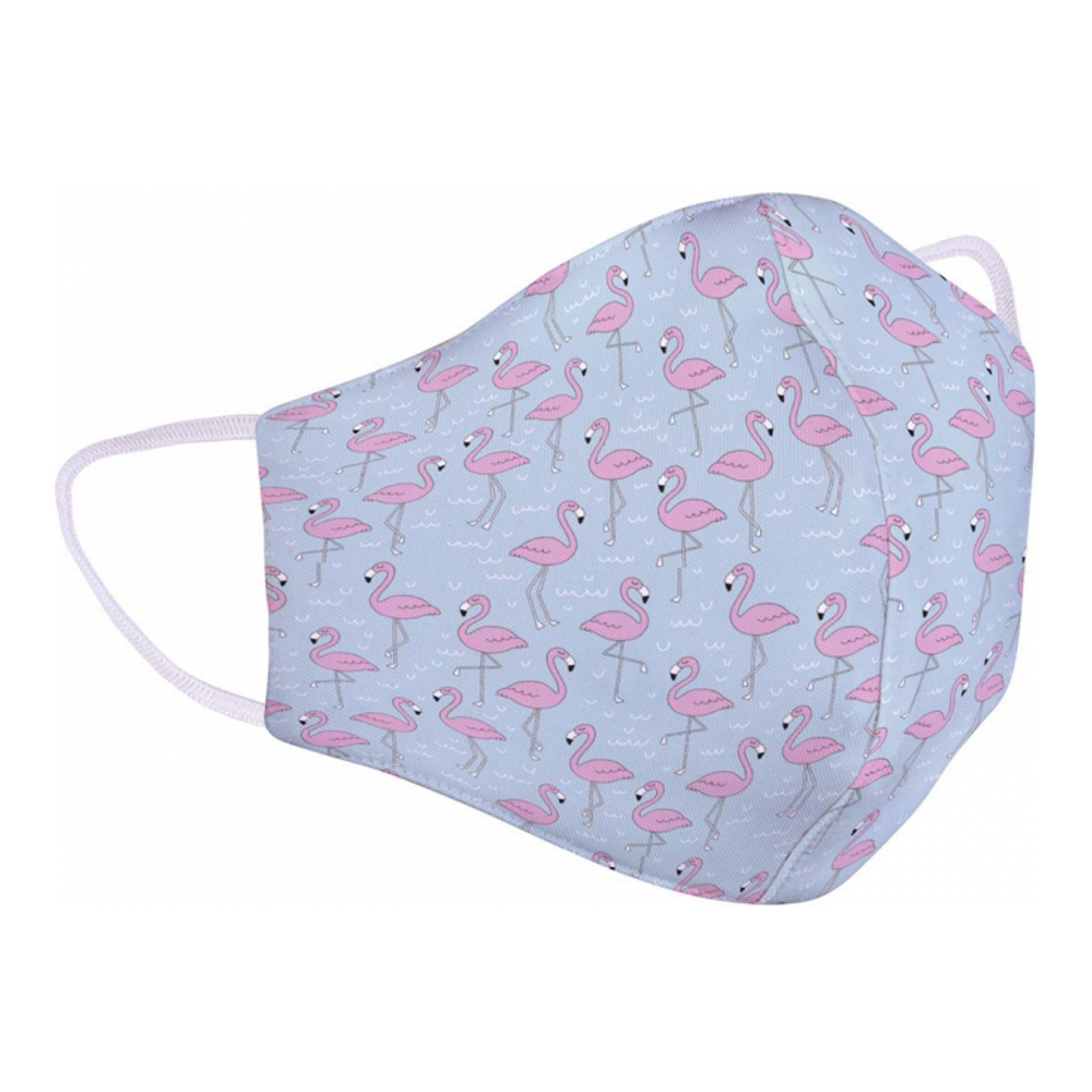 Masque de protection 'Kids Doodle' - Flamingos