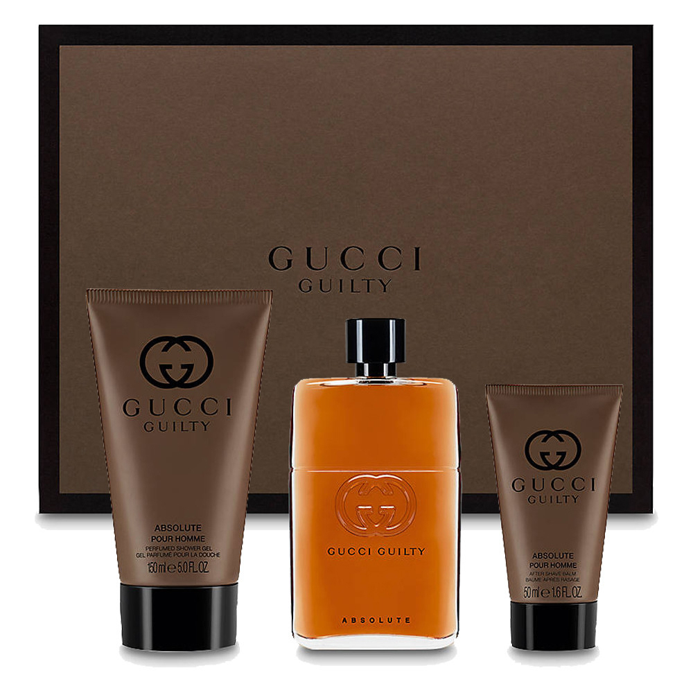 'Gucci Guilty Absolute' Coffret de parfum - 3 Pièces
