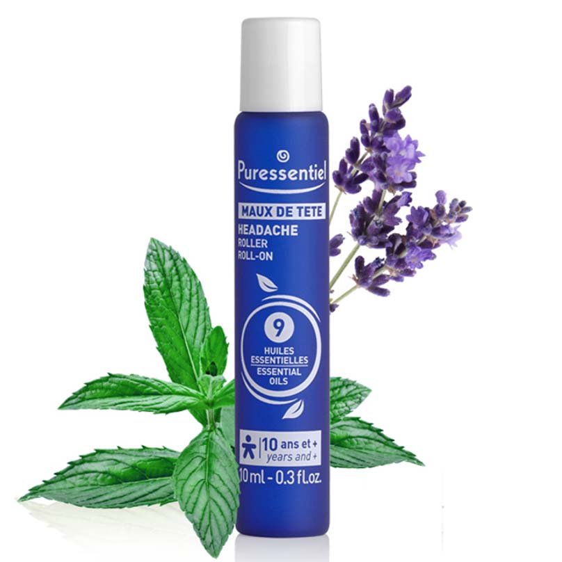 '9 Huiles Essentielles' Headache Roller - 10 ml